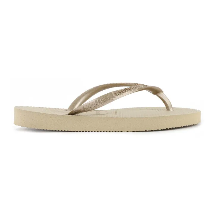 Tongs Slim | Doré- Image produit n°0
