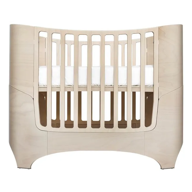 Mitwachsendes Babybett Komplett mit Matratze Comfort+7 | Beige limed