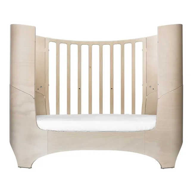 Mitwachsendes Babybett Komplett mit Matratze Comfort+7 | Beige limed