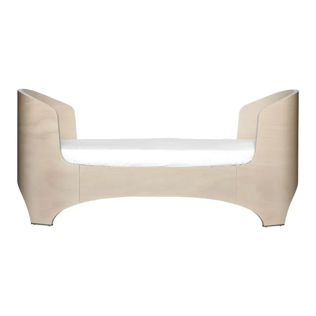 Mitwachsendes Babybett Komplett mit Matratze Comfort+7 | Beige limed