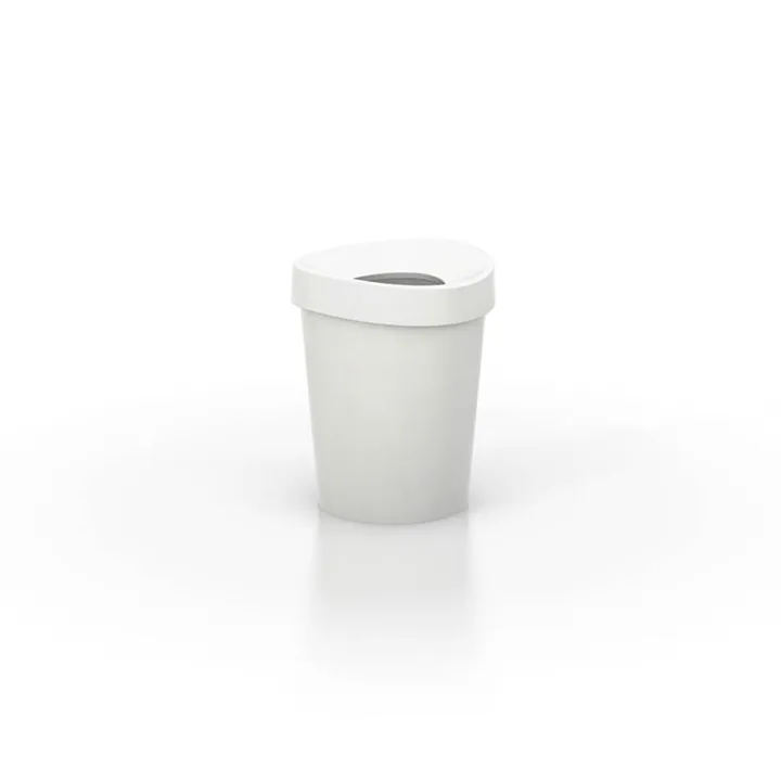 Poubelle à papier Happy - Michel Charlot | Blanc- Image produit n°0