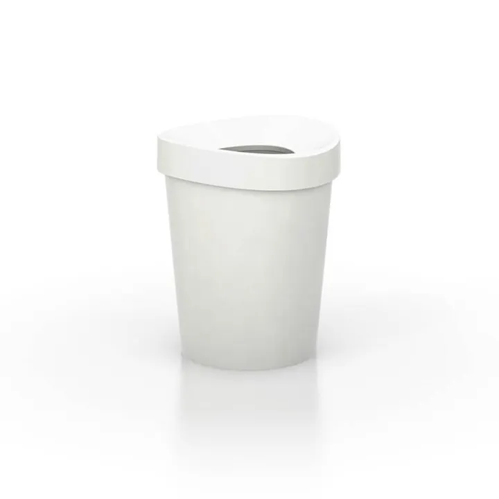 Poubelle à papier Happy - Michel Charlot | Blanc- Image produit n°1