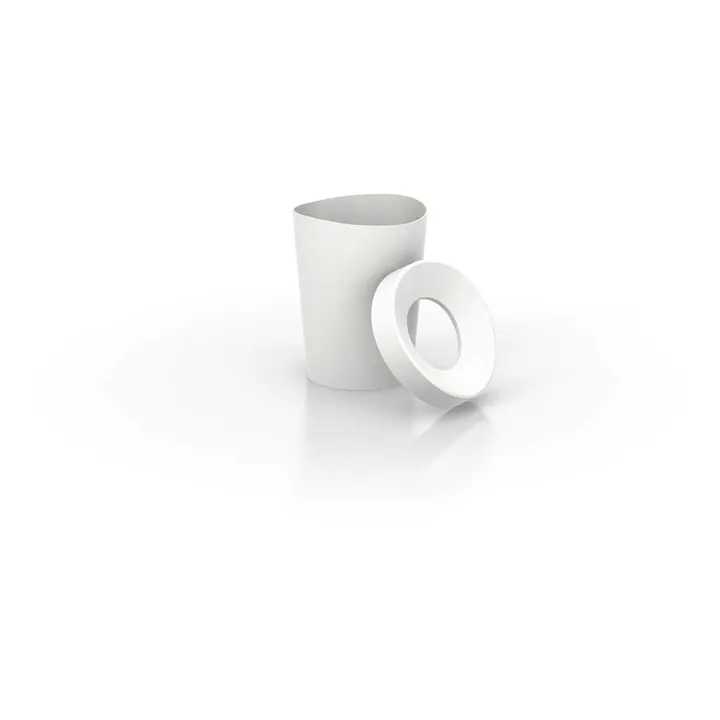 Poubelle à papier Happy - Michel Charlot | Blanc- Image produit n°2