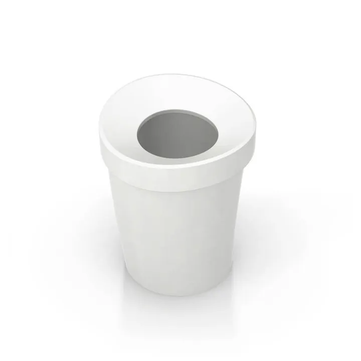 Poubelle à papier Happy - Michel Charlot | Blanc- Image produit n°4