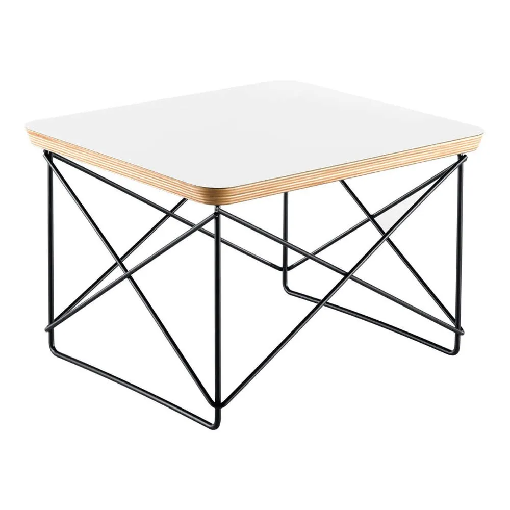 Vitra White Occasional Table Ltr Charles & Ray Eames, 1950