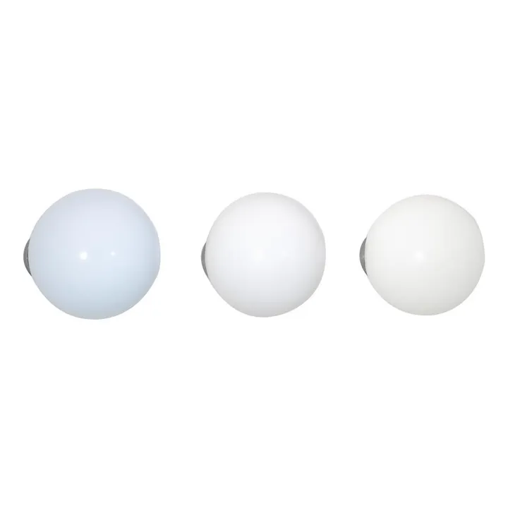 Patères Coat dots - Set de 3 - Hella Jongerius | Blanc- Image produit n°0