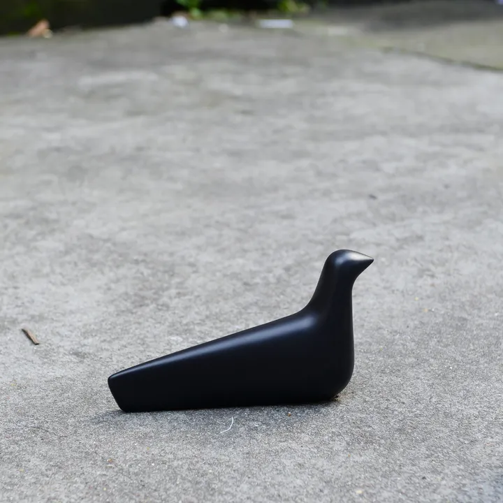 Uccello Decorativo in ceramica L'Oiseau - Ronan & Erwan Bouroullec, 2011 | charbon mat- Immagine del prodotto n°3