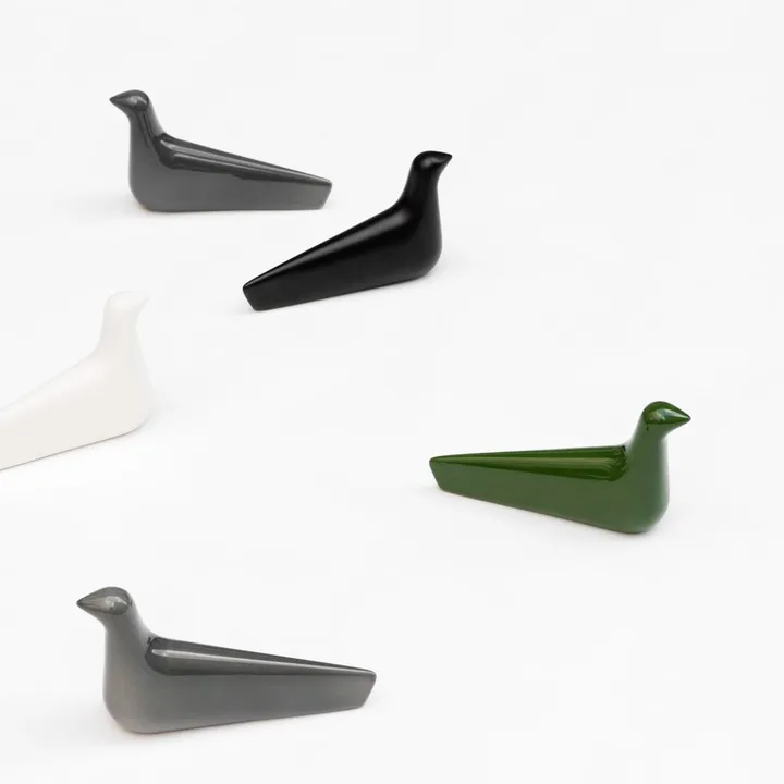Uccello Decorativo in ceramica L'Oiseau - Ronan & Erwan Bouroullec, 2011 | charbon mat- Immagine del prodotto n°6