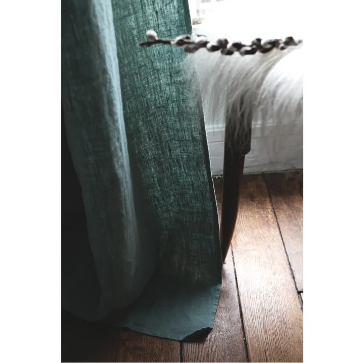 Washed Linen Curtain | Storm Grey- Product image n°3