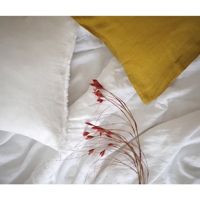Washed Linen Pillow Case | Sage
