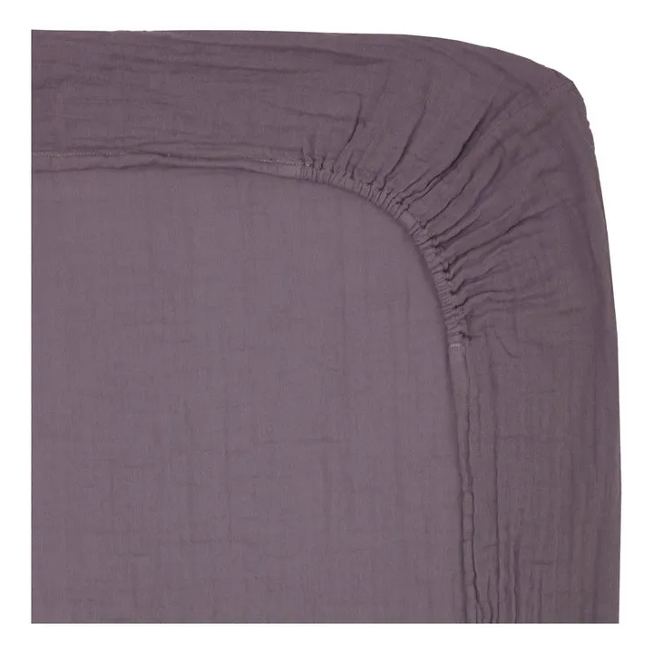 Funda de colchón de cambiado | Dusty Lilac S041- Imagen del producto n°1