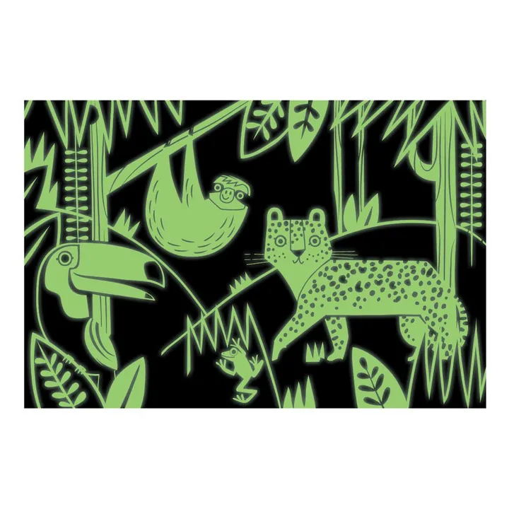 Phosphorescent 100 Piece Jungle Puzzle - 5 to 8 years old- Product image n°1