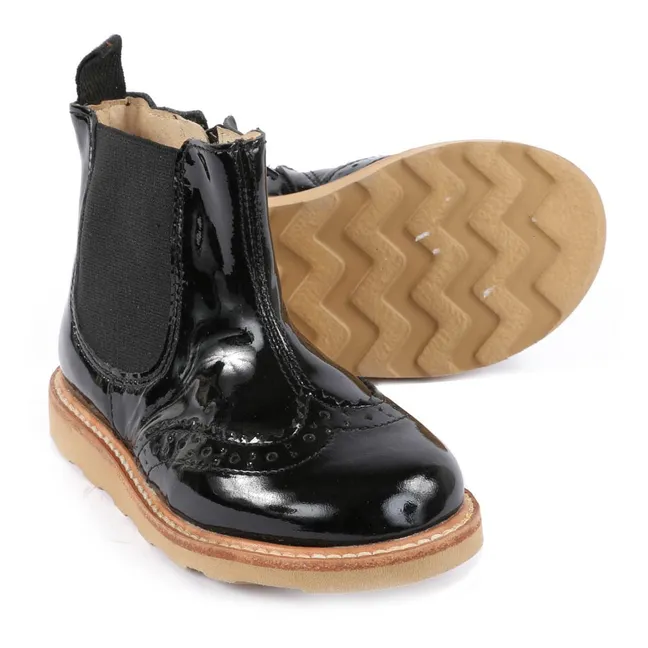 Chelsea Boots aus Leder Francis  | Schwarz