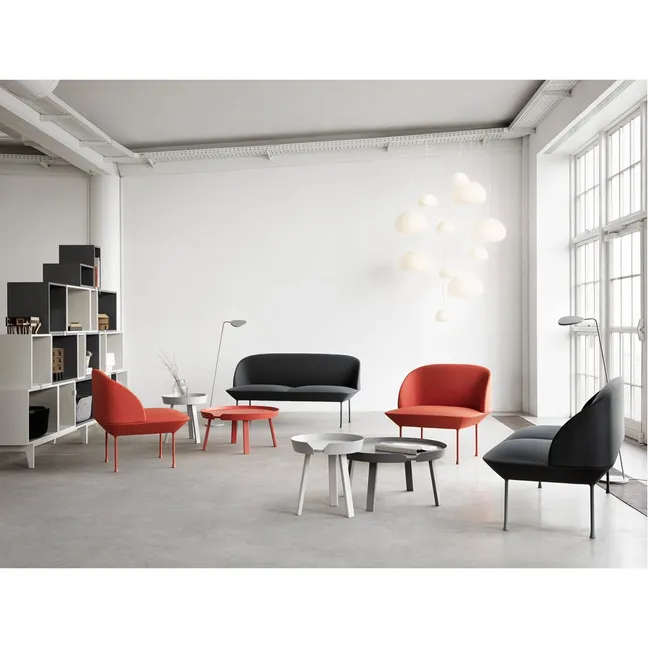 Mesa auxiliar Around coffee | Verde Pálido