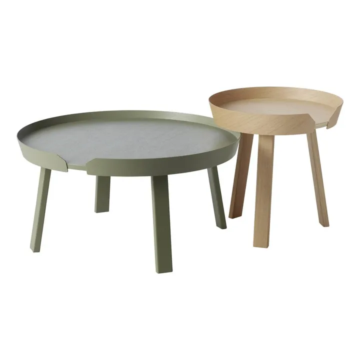 Mesa auxiliar Around coffee | Verde Pálido- Imagen del producto n°2