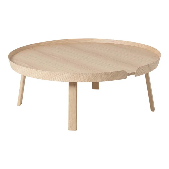 Mesa auxiliar Around coffee | Roble