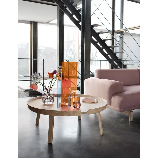 Mesa auxiliar Around coffee | Roble