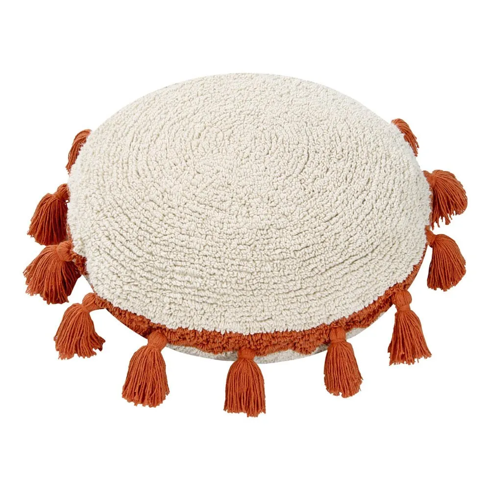 Lorena Canals Terracotta Circle Floor Cushion