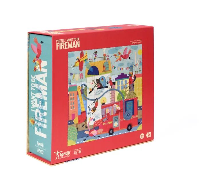 Puzzle Feuerwehrmann- Produktbild Nr. 2