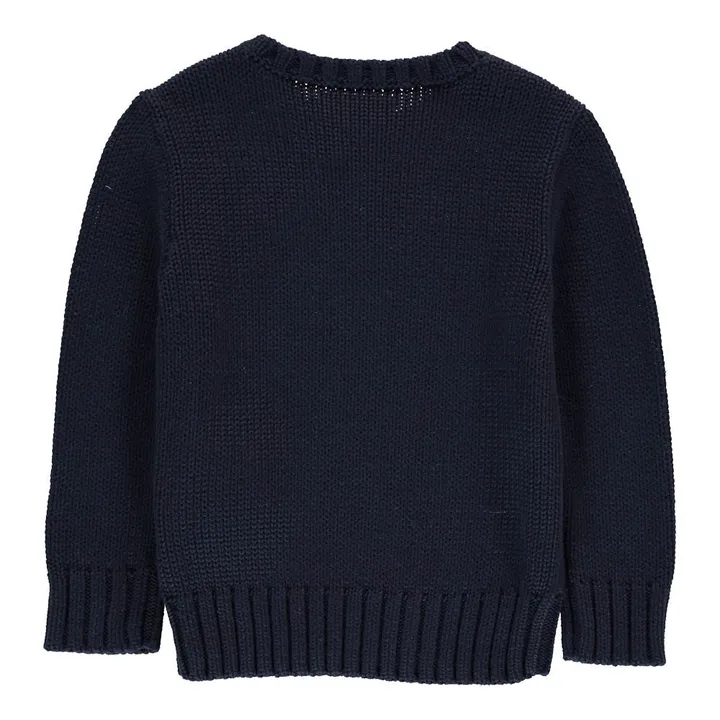 Pull Drapeau Américain | Bleu marine- Image produit n°2