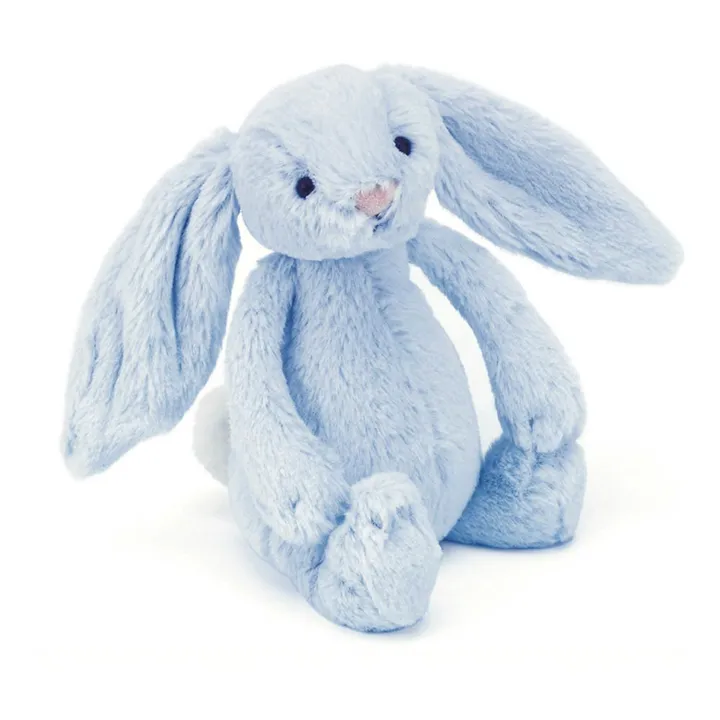 Bashful Rabbit Soft Toy | Blue- Product image n°0
