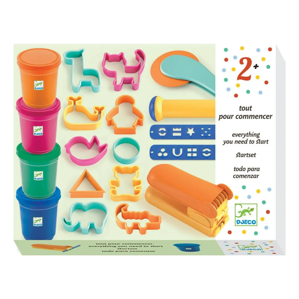 Djeco - Kit de pâte à modeler Tout pour commencer (Djeco) - Couverture