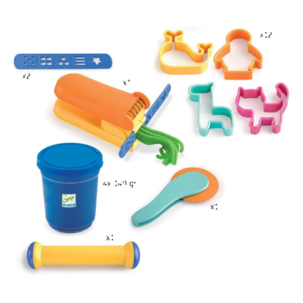 Djeco - Kit de pâte à modeler Tout pour commencer (Djeco) - Image 1