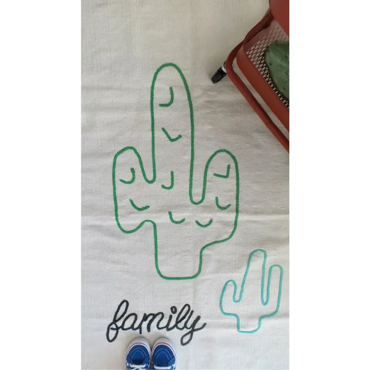 Family Spirit Cotton Rug - Cactus | Green- Product image n°3