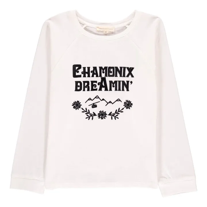 T-shirt Chamonix Dreamin' | Ecru- Image produit n°0