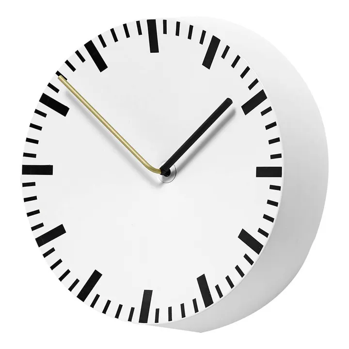 Hay - Analog Wall Clock, Shane Schneck - White | Smallable