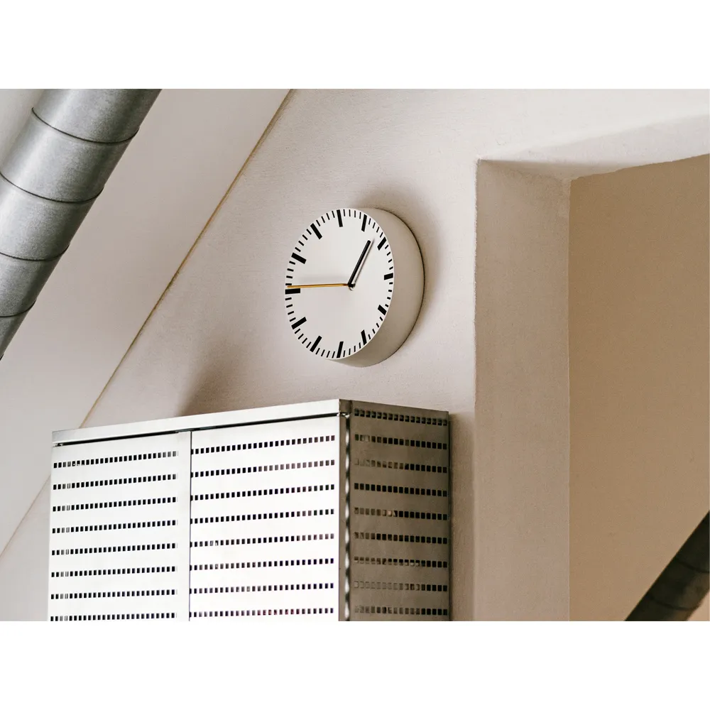 【専用】HAY アナログ掛け時計　Shane Schneck 北欧　イエロー Hay - Analog Wall Clock, Shane Schneck - White | Smallable