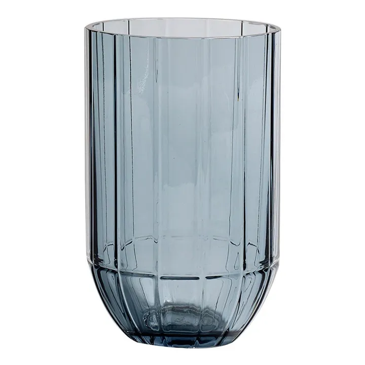 Vaso in vetro Colour, Scholten & Baijings - H 15 cm | Blu- Immagine del prodotto n°0