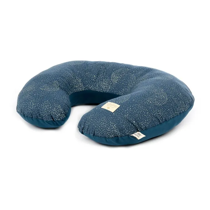 Sunrise Bubble Organic Cotton Breastfeeding Pillow | Midnight blue- Product image n°0