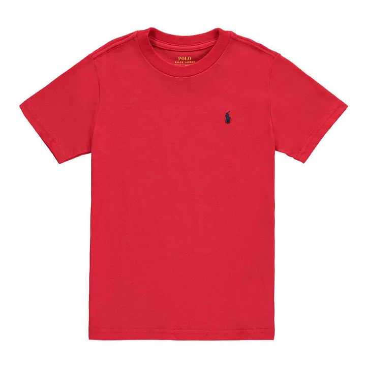 Kurzarm T-Shirt  | Rot- Produktbild Nr. 0