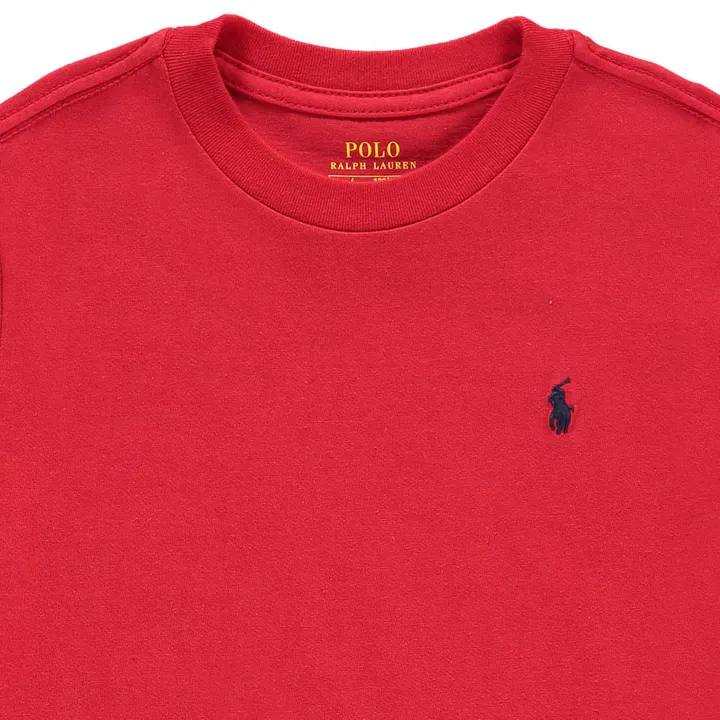 Kurzarm T-Shirt  | Rot- Produktbild Nr. 1