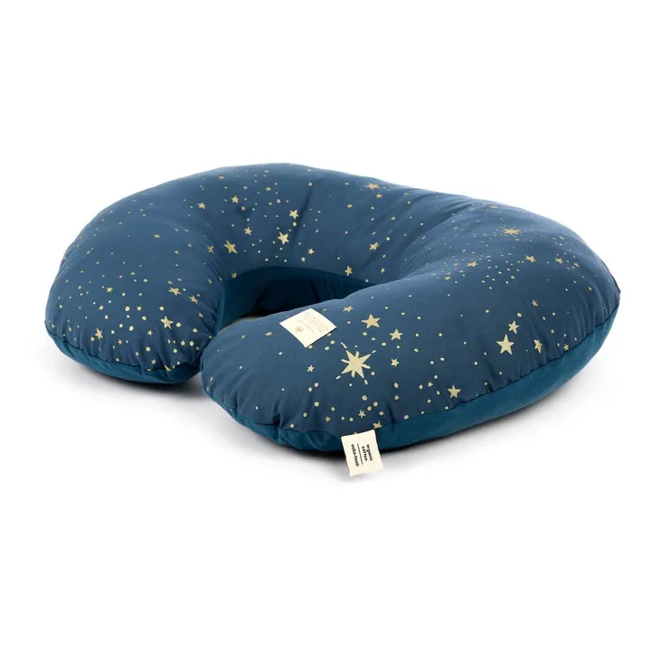 Sunrise Stella Organic Cotton Breastfeeding Pillow | Midnight blue- Product image n°0