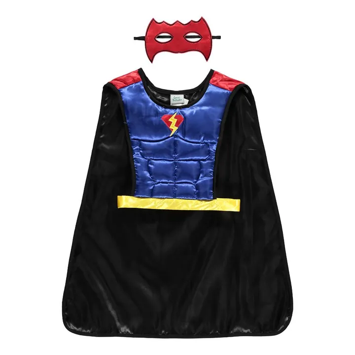 Costume Superheroe Batman reversibile con maschera- Immagine del prodotto n°0