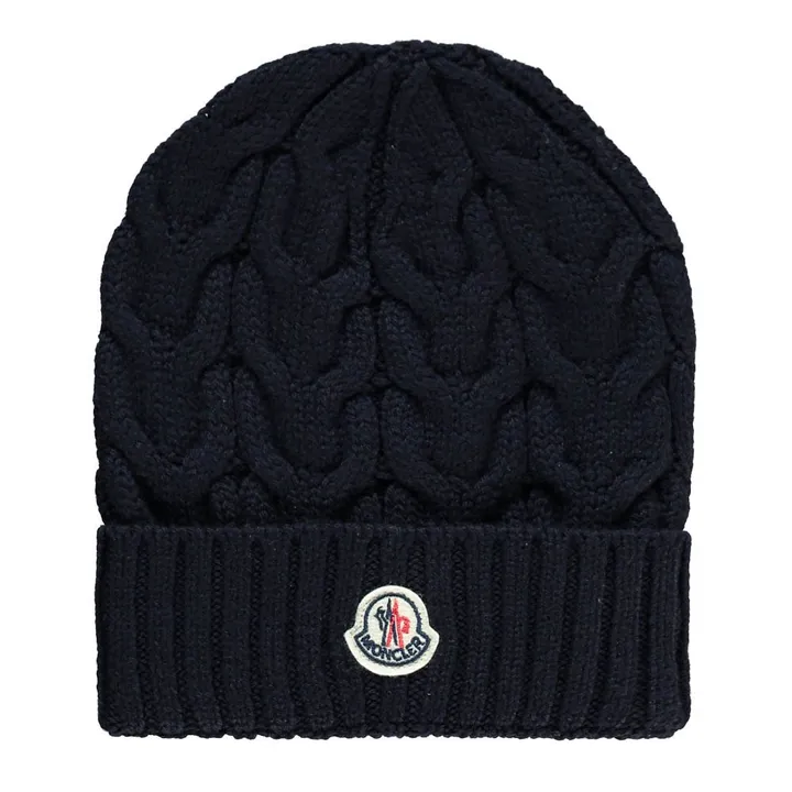 Harmony Woven Hat | Navy blue- Product image n°0
