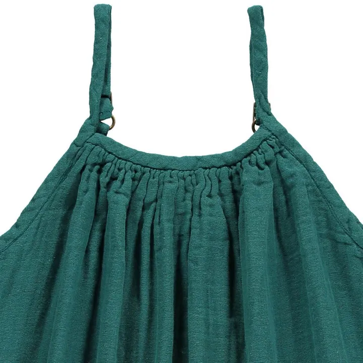 Top Coton Bio Mia | Vert sapin- Image produit n°1