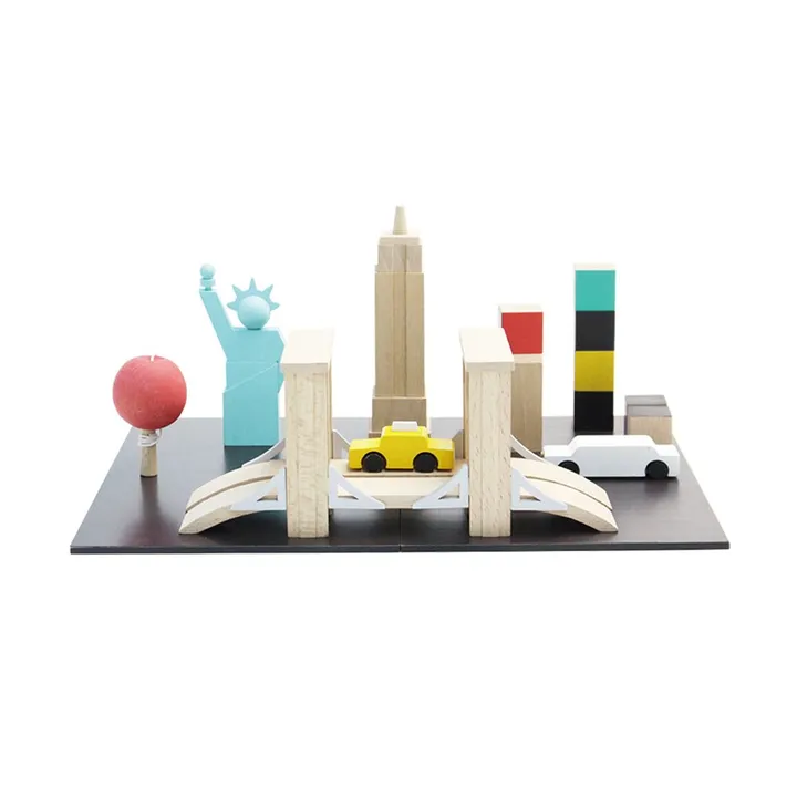 New York Magnetic Wooden Machi Game- Product image n°0