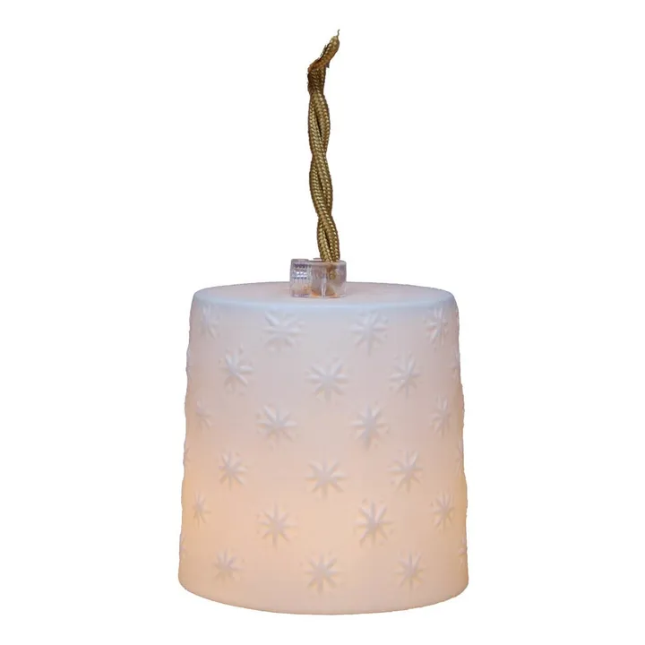 Lámpara portátil de porcelana Byzance, D8,5 cm cordón 3 m- Imagen del producto n°1
