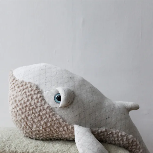 Peluche gigante Albino60 cm  | Blanco