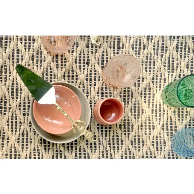 Tortenheber Leopard aus Gelbguss | Gold