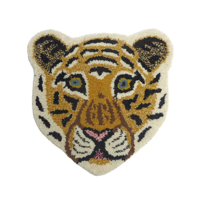Decorazione murale con testa di tigre