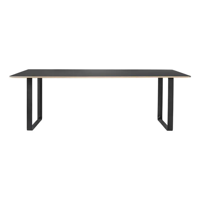 Table de salle à manger ou bureau 70/70 | Noir