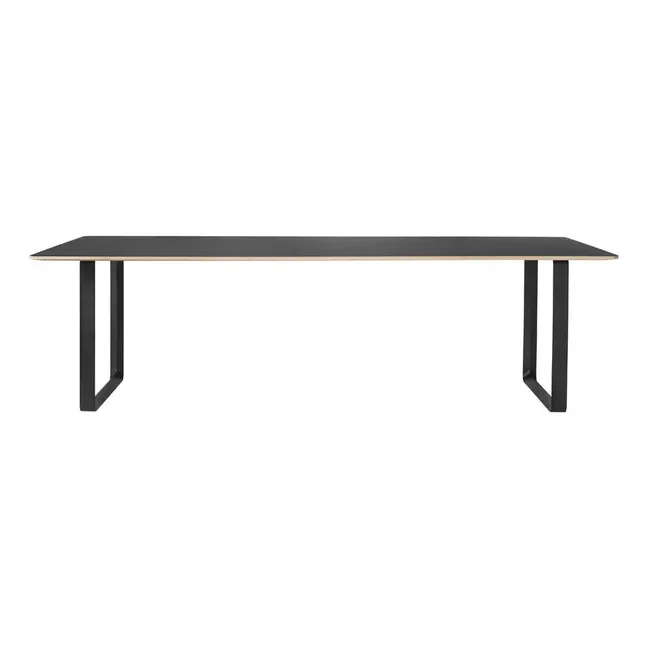 Table de salle à manger ou bureau 70/70 | Noir