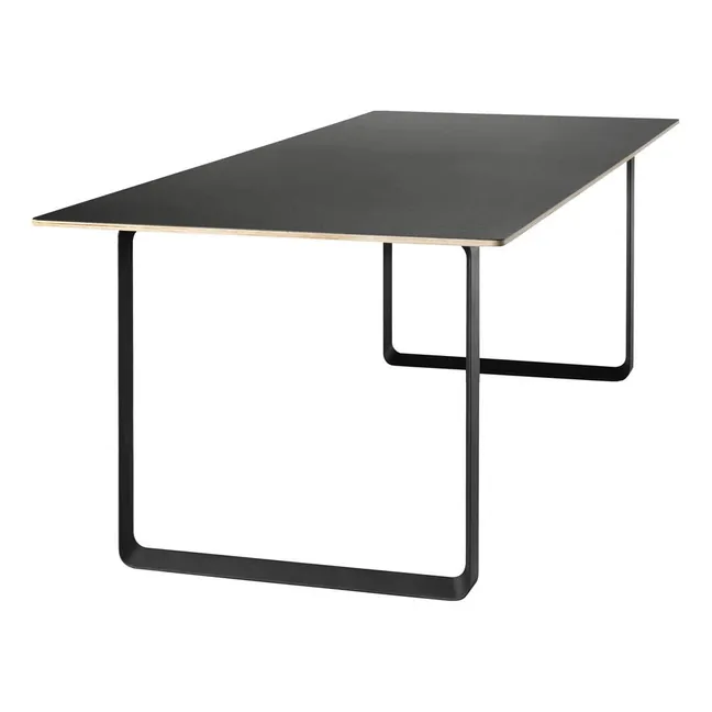 Table de salle à manger ou bureau 70/70 | Noir