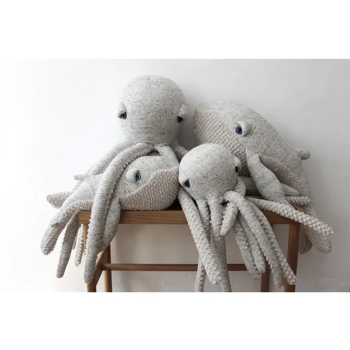 Original Giant Octopus Soft Toy 60cm | Grey- Product image n°1
