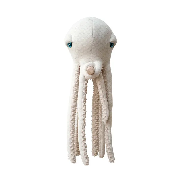 Albino Giant Octopus Soft Toy 60cm | White