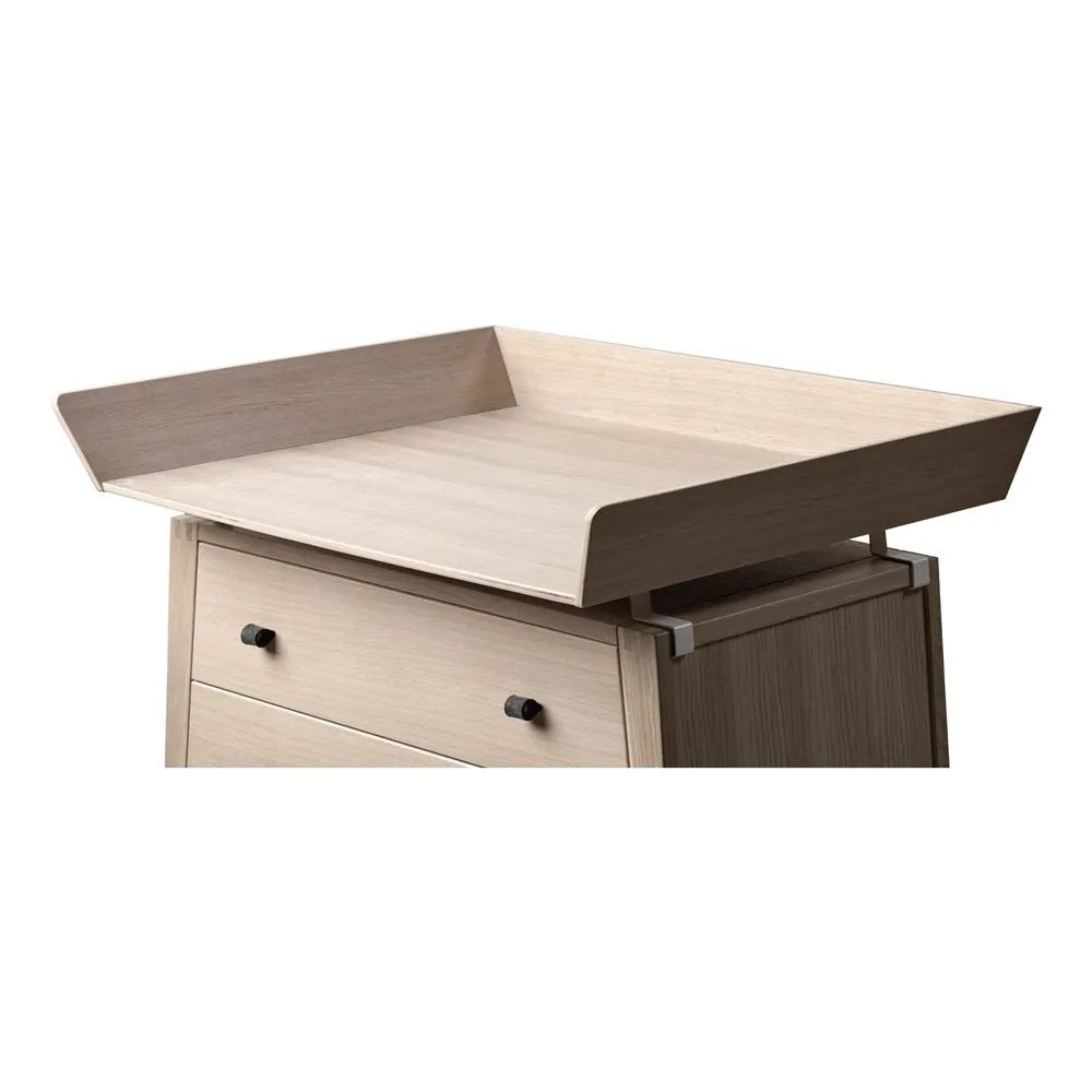 Leander Oak Linea Changing Table Topper